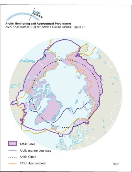 Arctic boundaries (physical) (map/graphic/illustration)