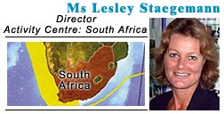 Ms Lesley Staegemann is Director: Activity Centre - South Africa