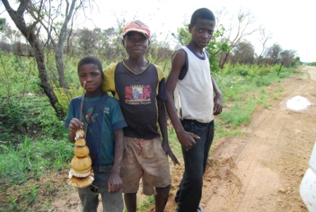 Boys in Angola