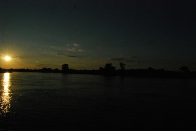 Sunset in Rundu