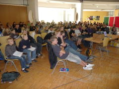 Pupils of the comprehensive school in Bergstedt 