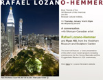 Una conversación con Rafael Lozano-Hemmer y Ryan Hill