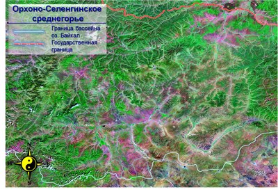 Карта реки селенга в бурятии
