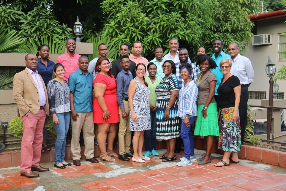 Participants from the regional workshop to develop the CLME+ Civil Society Action Programme (C-SAP)