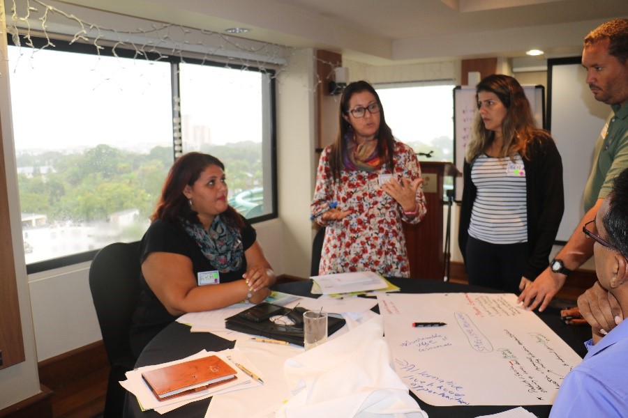 Working group exercise at the C-SAP workshop