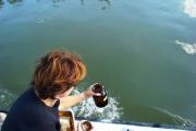 First things to do - fill the bottles with water samples12.jpg