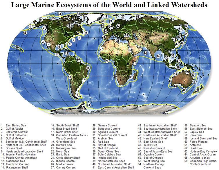 World LME Map