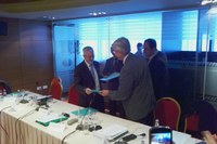 Video from signing of the 4 techical Agreements (20.12.2012) on the final Workshop